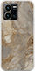The Marble Collection - Natural Back Cover Silicon 1.5mm Multicolor (Vivo Y35)
