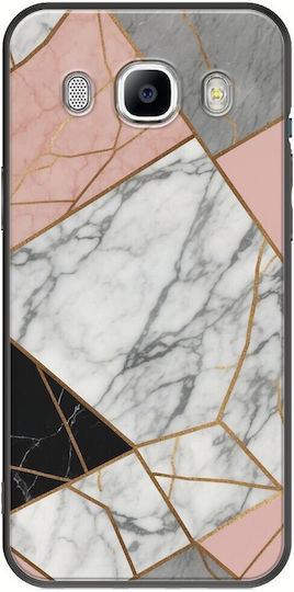 The Marble Collection - Modern Back Cover Silicone 1.5mm Multicolour (Galaxy J5 2016)