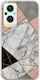 The Marble Collection - Modern Back Cover Silicone 1.5mm Multicolour (Oppo Reno7 Lite)