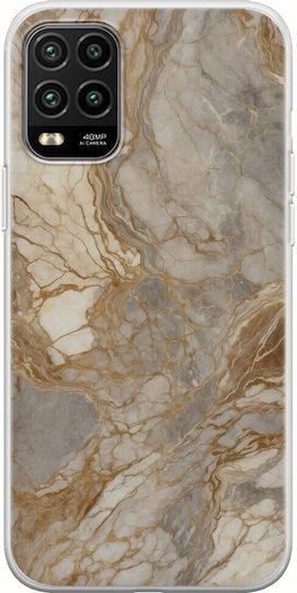 The Marble Collection - Natural Back Cover Silicone 1.5mm Multicolour (Xiaomi Mi 10 Lite)