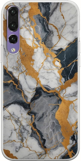 The Marble Collection - Artistic Back Cover Silicone 1.5mm Multicolour (Huawei P20 Pro)