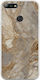 The Marble Collection - Natural Задна корица Силикон 1.5мм Многоцветен (Huawei P Smart)