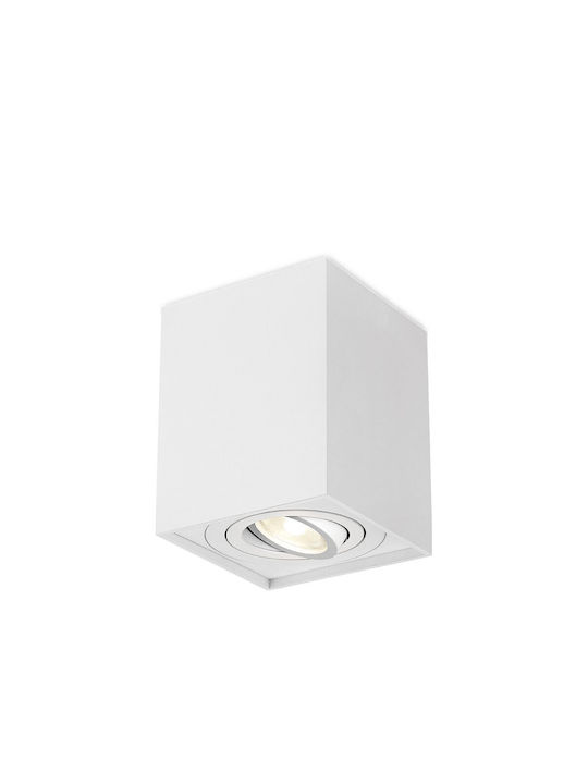 Braytron Single Spot with Socket GU10 in White Color