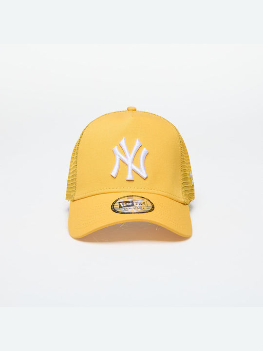 New Era 9forty Trucker Cap Yellow