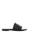 Women's Flat Sandals in Black Color
