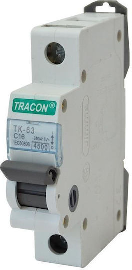 Tracon Electric Einpolig Schienenumschalter 16A