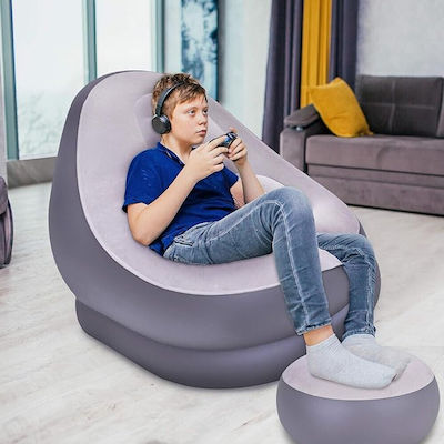 Bestway Inflatable Armchair Blue 121cm.