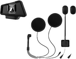 with Bluetooth Motorcycle Intercom Headphone Set