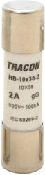 Tracon Electric Цилиндрични Керамични 10x38mm 8A