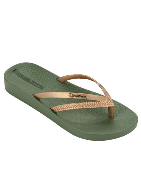 Ipanema Bossa Soft V Fem Women's Flip Flops Green