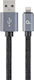 Gembird Braided USB-A to Lightning Cable Μαύρο 1.8m (CCB-MUSB2B-AMLM-6)