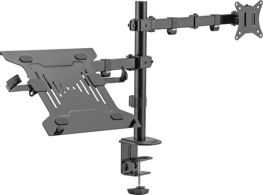Sbox Βάση Γραφείου Οθόνης έως 32" με Βραχίονα (LCD-LM01-2)