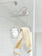 AWD Interior An der Wand montiert Badezimmerregal Metallisch 41x25x14.5cm Silber