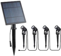 Eurolamp Σετ 4 Καρφωτά Ηλιακά Φωτιστικά 1.5W 200lm Eurolamp Σετ 4 Καρφωτά Ηλιακά Φωτιστικά 1.5W 200lm