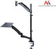 Maclean Energy Tabletop Suport Monitor până la 27" cu Braț (MC-681)