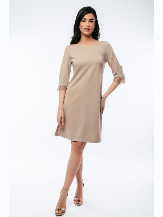 BelleFille Dress Beige