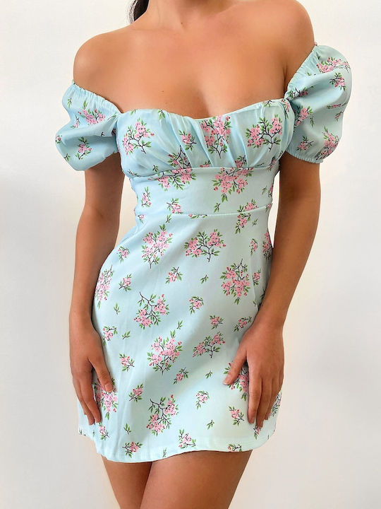 Leona Ciel Super Mini Floral Dress