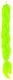 Extension in Green Color 60cm
