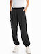 Damen Stoff Hose Black