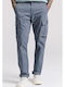 Trousers Cargo Elastic in Regular Fit Stormy Blue
