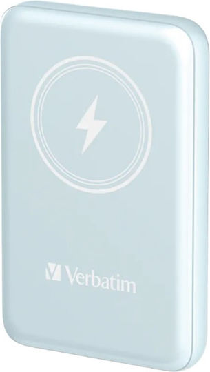 Verbatim Charge 'n' Go MagSafe Power Bank 5000mAh с USB-C порт Power Delivery Син