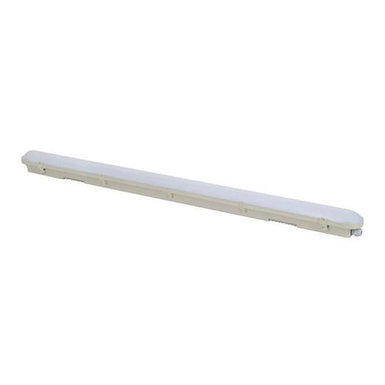 Eurolamp Lichtleiste Außenbereich mit integriertem LED 18W 60cm