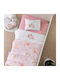 Borea Baby Quilt aus Polyester Pink 110x140cm
