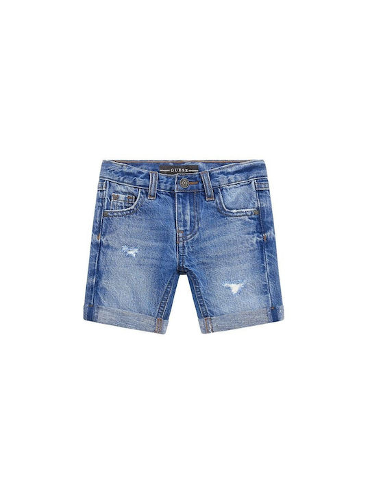 Guess Kids Shorts/Bermuda Fabric Blue