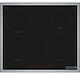 Bosch Serie 6 Smart Induction Cooktop With Frame Autonomous with Child Lock Function 58.3x51.3εκ.
