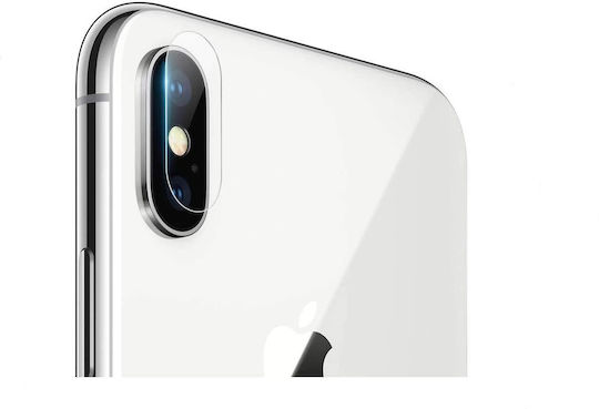 Full Cover Kameraschutz Gehärtetes Glas für das iPhone X, iPhone XS
