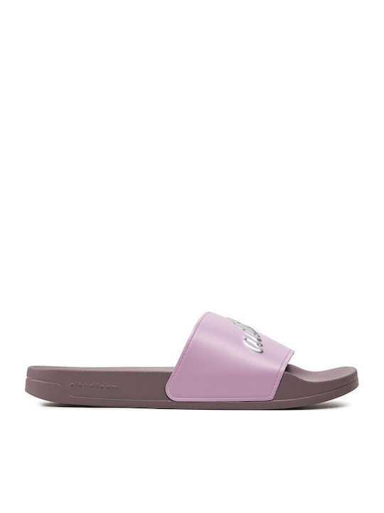 adidas Adilette Shower Slides σε Μωβ Χρώμα