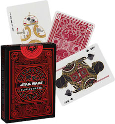 Theory11 Dark Side Τράπουλες Συλλεκτική Poker Star Wars Κόκκινη