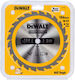 DEWALT Δίσκος Κοπής Ξύλου με 24 Δόντια