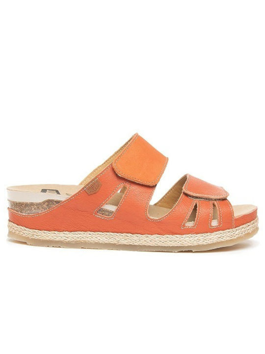 On Foot Women's Sandals Orange