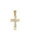 Men's Gold Cross 14K