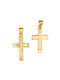 Herren Gold Kreuz 14K