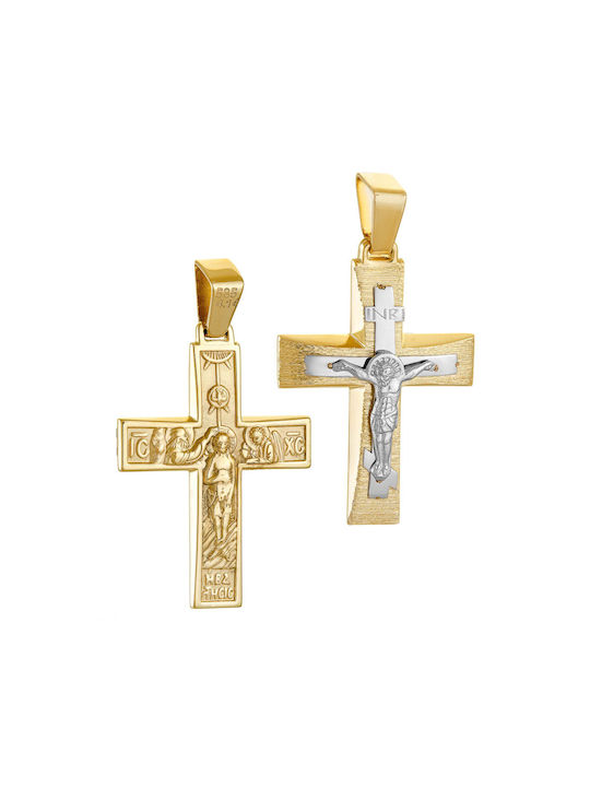 Men's Gold Cross 14K