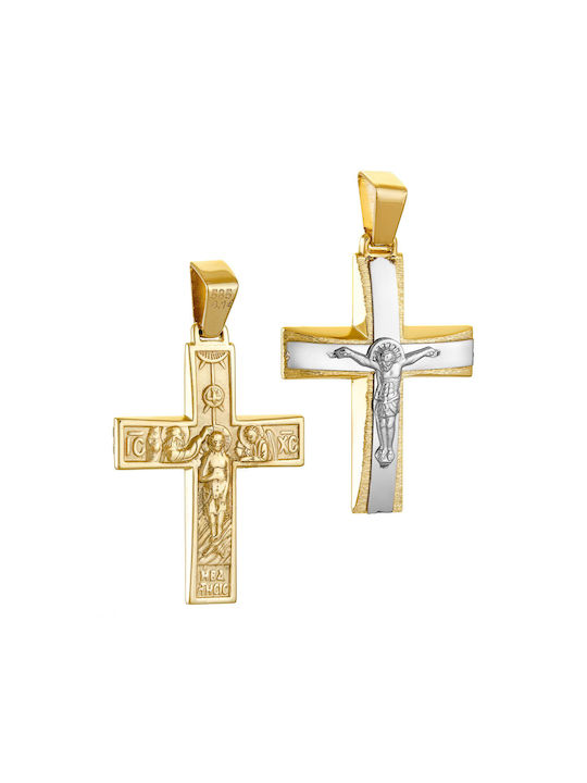 Men's Gold Cross 14K