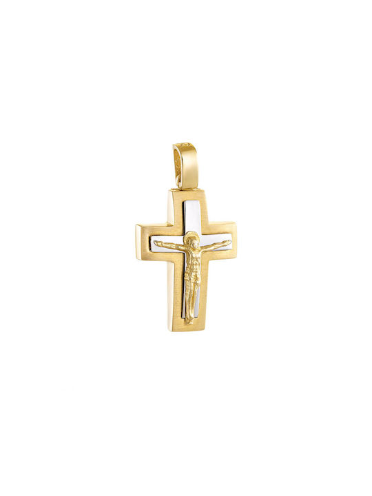 Men's Gold Cross 14K