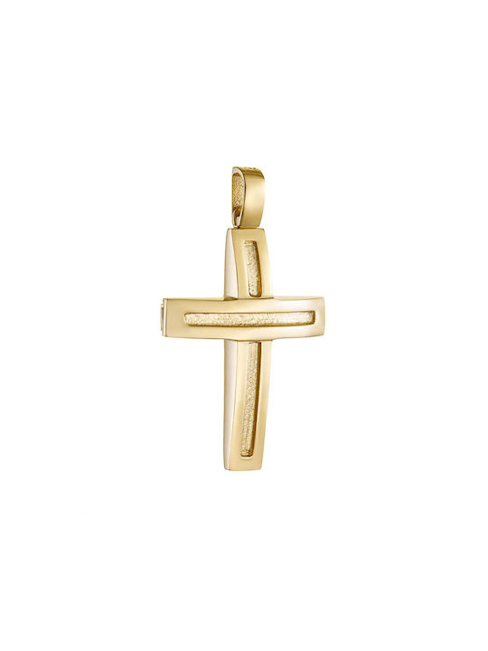 Men's Gold Cross 14K