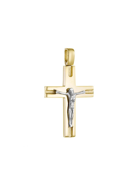 Men's Gold Cross 14K