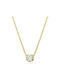 Women's Swarovski Imber Necklace Round Cut White Gold Plated 5684511