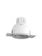 Zambelis Lights Metallic Recessed Spot with Integrated LED and Warm White Light White 1pcs