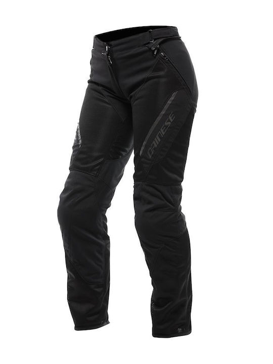 Dainese Drake 2 Super Air Tex Women's Summer Motorcycle Pants Black