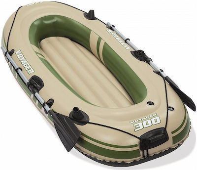 Bestway Voyager 300 Schlauchboot Braun mit Paddeln 243x102cm