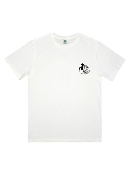 The Dudes Dudes Ανδρικό T-shirt Κοντομάνικο Λευκό