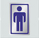 Infosign Πινακίδα WC Ανδρών 17489
