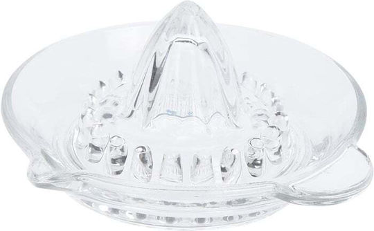 Excellent Houseware Κλασικός Στίφτης Λεμονιού / Πορτοκαλιού / Λάιμ από Γυαλί σε Κίτρινο Χρώμα