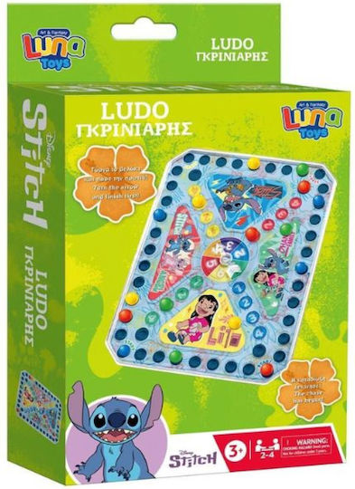 Επιτραπέζιο Παιχνίδι Γκρινιάρης Disney Stitch για 2-4 Παίκτες 3+ Ετών Luna