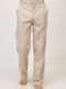 Pronomio Men's Trousers in Straight Line Oil Green